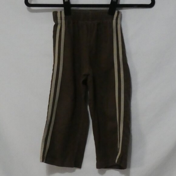 OKIE DOKIE | 3T | Brown Pants With Tan Side Stripes - Picture 1 of 16